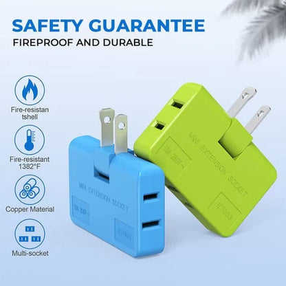 3 in 1  Rotating Socket 180 Degree