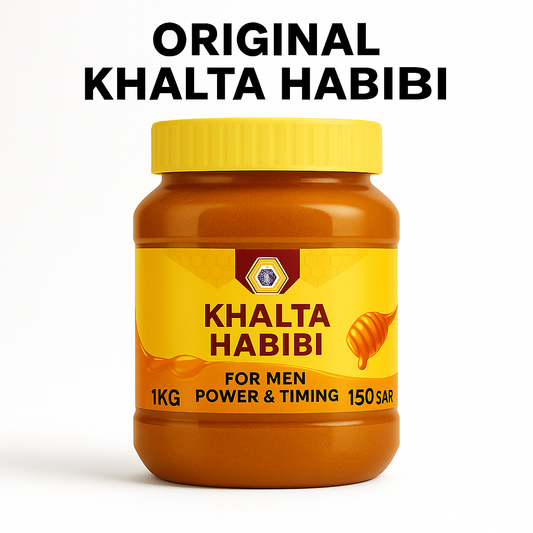 Original Khalta Habibi for Men — Power and 1-Hour Timing in One Spoon - 1 Kg Jar
