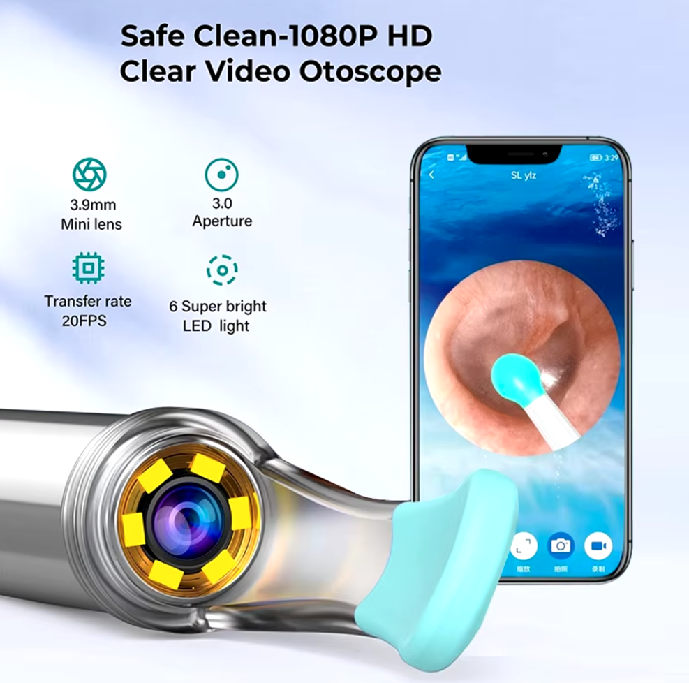 Ear wax Removal Kit with Camera