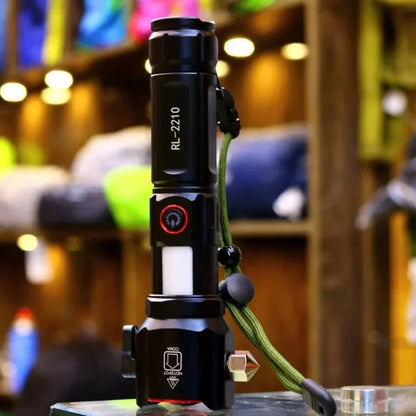Multifunctional 8 in 1 Portable Bright Torch